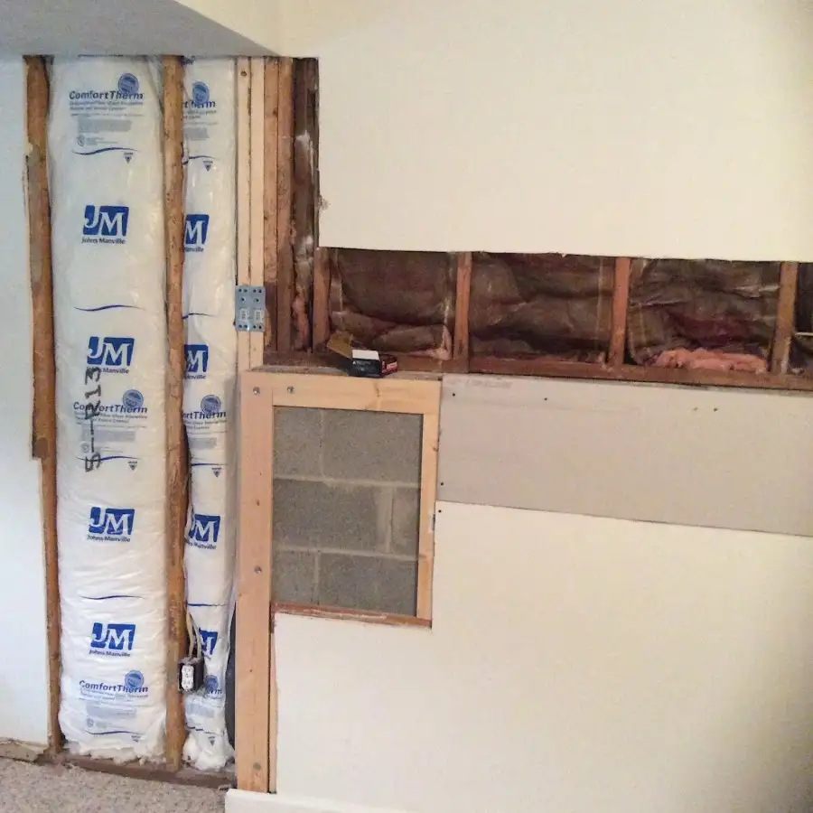 Wall insulation replacement during Odor Removal & Deodorization in La Marque
